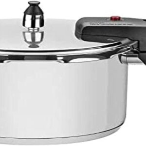 PANELA DE PRESSÃO AÇO INOX 6 LITROS BRAVA 62416/220 TRAMONTINA
