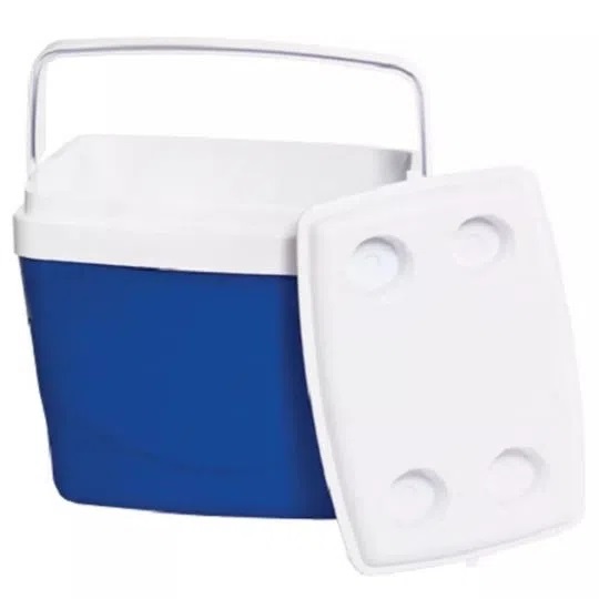 CAIXA TERMICA 24 LITROS AZUL DOLFIN