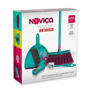 NOVICA CONJUNTO DE LIMPEZA COM 5 PEÇAS -  BETTANIN REF. BT003K