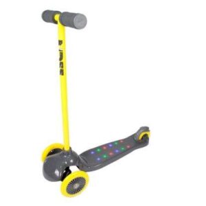 PATINETE ZUMM COM LEDS CINZA BEL FIX 408600