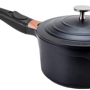 PANELA INDUÇAO REVEST.CERÂMICO 18CM 2L PREMIER BLACK LE COOK LC1861