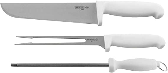 CONJUNTO DE CHURRASCO 3 PEÇAS MUNDIAL REF 7000-3