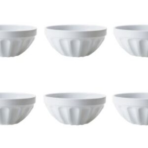 CONJUNTO COM 6 BOWLS PORCELANA 400ML FOLK GERMER 4677715