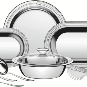 JOGO PARA SERVIR AÇO INOX 8 PEÇAS CICLO TRAMONTINA 64510890