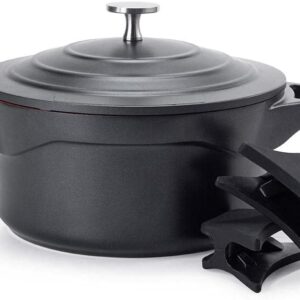 PANELA CAÇAROLA  INDUÇÃO REVEST.CERÂMICO 20CM 2,6L PREMIER BLACK LE COOK LC1862