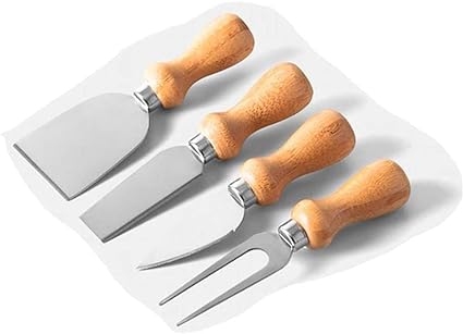 KIT PARA QUEIJO E VINHO 9 PEÇAS EM BAMBU WELF COM ESPAÇO PARA GARRAFA KT-90007