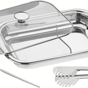 JOGO PARA ASSAR E SERVIR AÇO INOX 3 PEÇAS COSMOS TRAMONTINA 64310114
