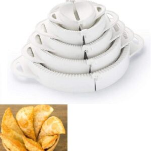 CONJUNTO COM 5 FORMAS PARA PASTÉIS, RISSOLES E FOGAZZAS FP05 KEITA