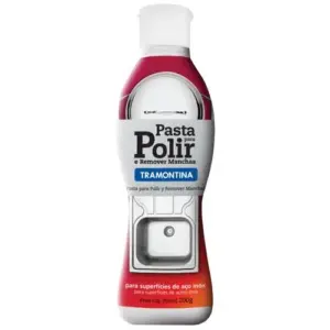 PASTA PARA POLIR E REMOVER MANCHAS EM INOX  200g TRAMONTINA