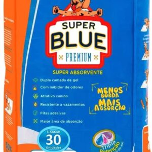 TAPETE HIGIÊNICO SUPER BLUE  82CM X 60CM EXPERT