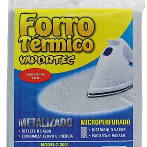 FORRO TÉRMICO P/ TABUA DE PASSAR GRANDE 2001 METALIZADO METALTEC