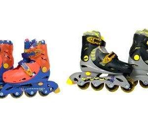 PATINS INLINE BATMAN E WONDER WOMAN M BEL FIX 745200