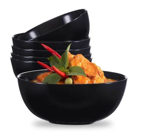 BOWL BLACK 415ML RUVOLO 8010130