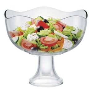SALADEIRA WAVE COM PÉ RUVOLO 80660