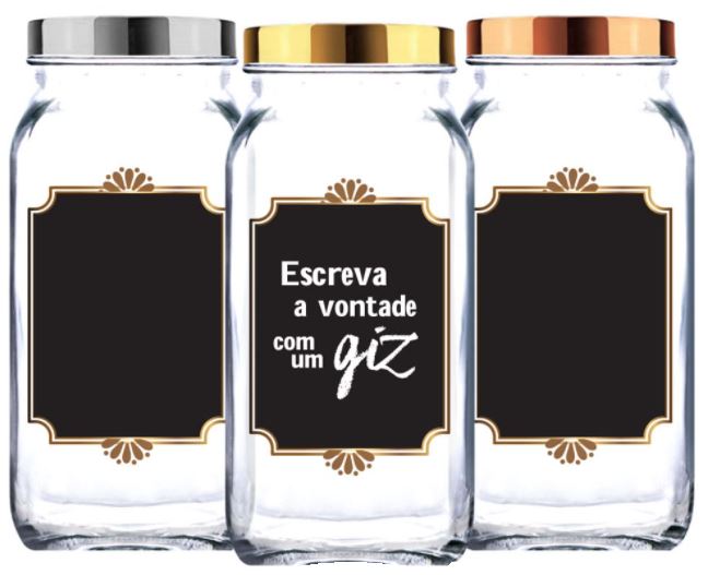 POTE STYLE G LOUSA COM TAMPA PLÁSTICA 2200ML RUVOLO 81980510