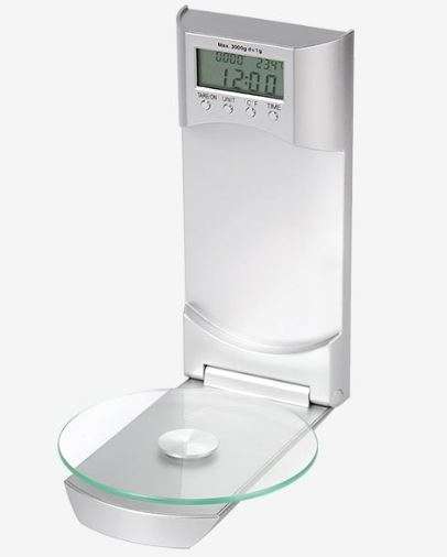 BALANÇA DIGITAL DE PAREDE ATÉ 3 KG WELF BC-02040