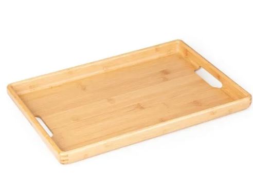 BANDEJA PARA SERVIR EM BAMBU 40CM WELF BT-05403