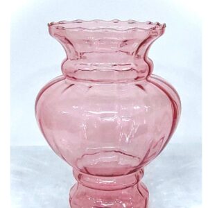 VASO CAMÉLIA ROSE RIGADO PEQUENO MISTRAL