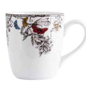 CANECA 225ML VIVEIRO PORCELANA SCHMIDT 2440