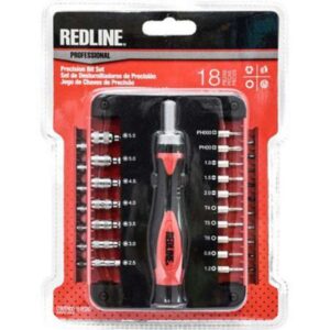 JOGO DE CHAVES DE PRECISÃO 18 PEÇAS REDLINE CASP0078