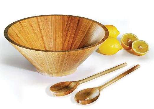 CONJUNTO PARA SERVIR EM BAMBU PEQUIM 3 L 3 PÇS WELF CJ-30173