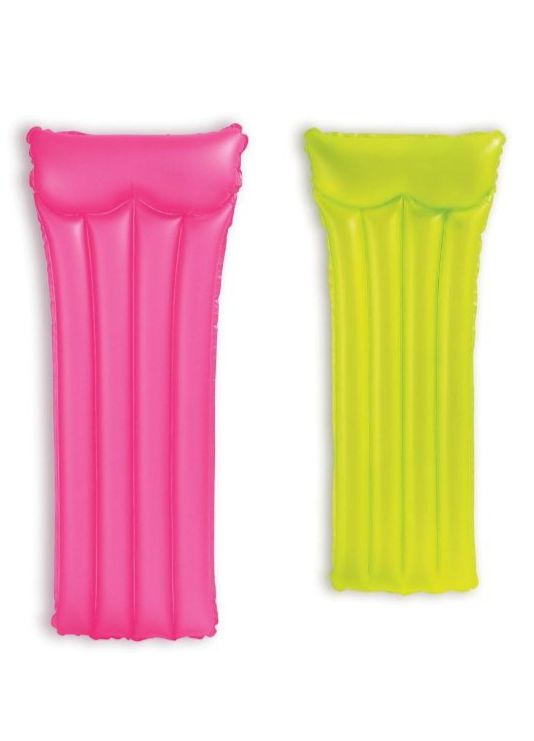 COLCHÃO BRONZEADOR NEON 1.83M X 76CM INTEX 59717