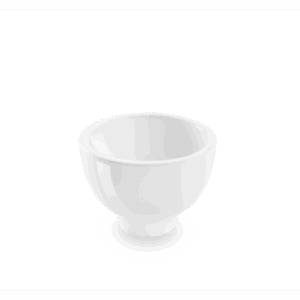 BOWL REDONDO COM BASE FINGERFOOD 135ML DIAM 8.8 X 6.5 CM MELAMINA HAUS DT-0645-0