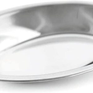 TRAVESSA OVAL FUNDA AÇO INOX 20CM GX0058B GOURMET MIX
