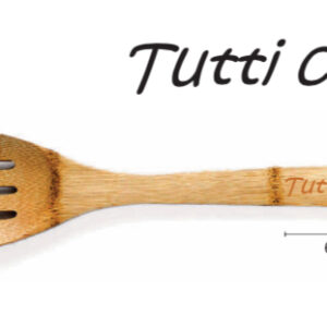 COLHER PERFURADA EM BAMBU  TUTTI COOK - 30CM TCUB-09303