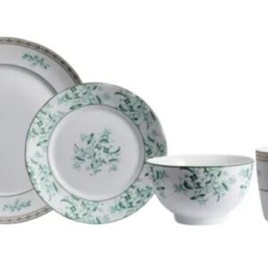 JOGO COM BOWL E CANECA 16 PEÇAS BUZIOS PORCELANA SCHMIDT 2406