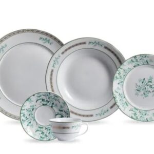 JOGO DE JANTAR BUZIOS 20 PEÇAS PORCELANA SCHMIDT 2406