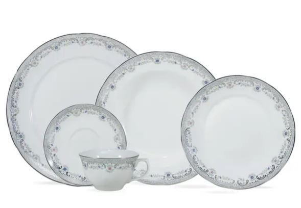 JOGO DE JANTAR E CHÁ SAINT GERMAIN 20 PEÇAS PORCELANA SCHMIDT 2339