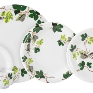 JOGO DE JANTAR E CHÁ UIRAPURU 30 PEÇAS PORCELANA SCHMIDT 2423