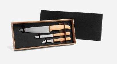 CONJUNTO DE FACAS 3 PEÇAS WELF KF-02703