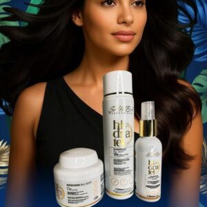 KIT BELEZA ALL SOFT SAMBA PROFESSIONAL COM MÁSCARA CAPILAR 300 G, SHAMPOO 300 G E SMOOTH LISS 120 ML