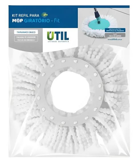 KIT REFIL MOP GIRATÓRIO FIT UTIL