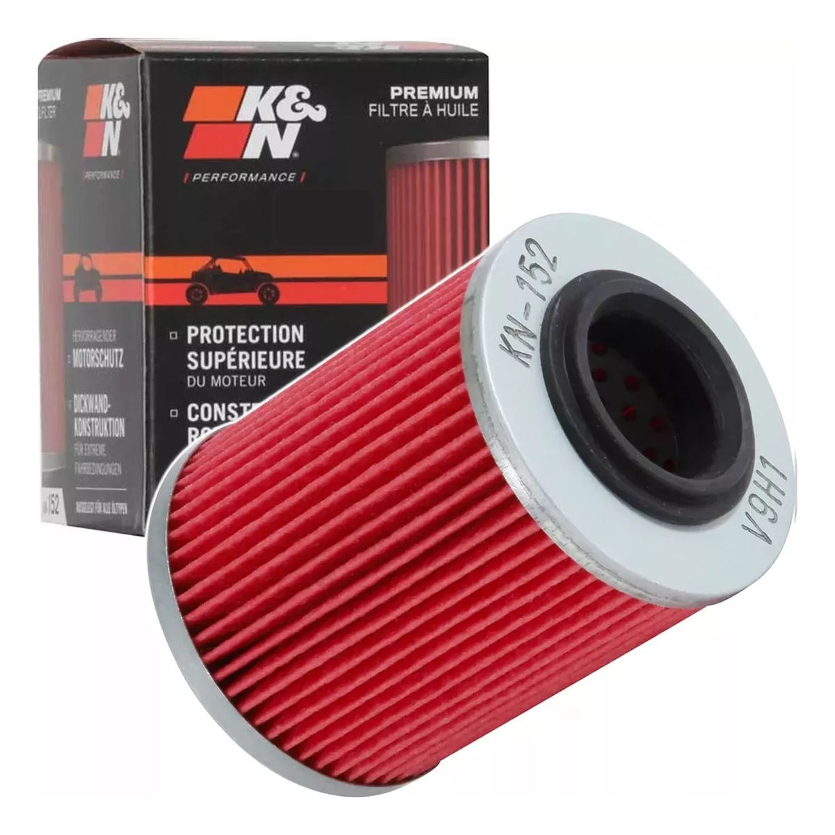 FILTRO DE OLEO PARA QUAD CAN-AM RENEGADE 800 KN-152 K&N