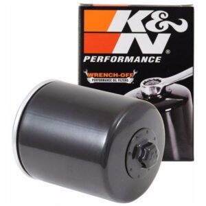 FILTRO DE ÓLEO PRETO PARA HARLEY DAVIDSON KN-171B K&N