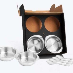 KIT PARA SOBREMESA EM INOX 8 PÇS WELF KT-20010