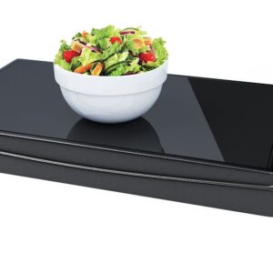 MESA TÉRMICA FRIA COM TAMPO DE VIDRO PRETA LE COOK LC1708