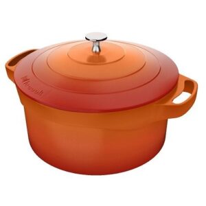 PANELA CAÇAROLA COM CAPAS DE SILICONE PARA ALÇAS 20CM INDUÇÃO LC1802 LE COOK