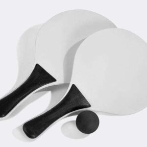 JOGO DE RAQUETES EM MDF 3 PÇS WELF LZ-00201