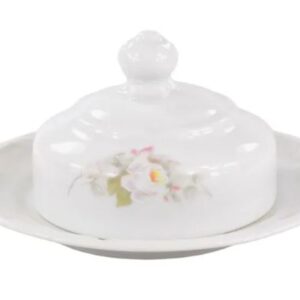 MANTEIGUEIRA REDONDA ETERNA PORCELANA SCHMIDT E351
