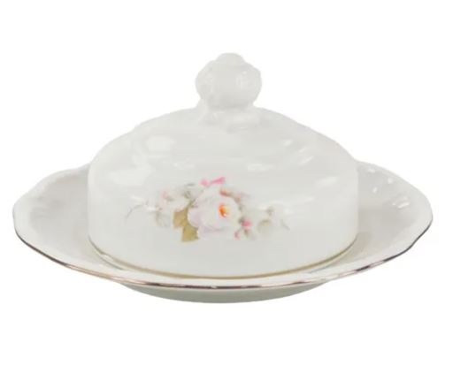 MANTEIGUEIRA REDONDA VITÓRIA PORCELANA SCHMIDT 0397