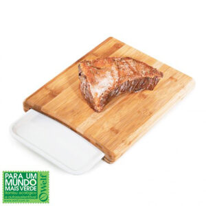 CONJUNTO PARA COZINHA EM BAMBU E MELAMINA ARIZONA 2 PEÇAS WELF MB-23003