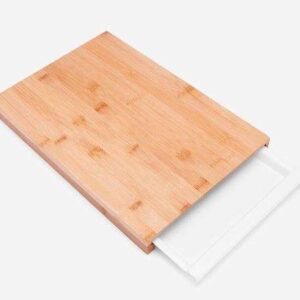 CONJUNTO PARA COZINHA EM BAMBU E POLIPROPILENO 2 PEÇAS WELF MB-37003