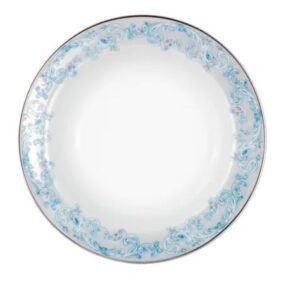 PRATO FUNDO 23CM SENSILE BLU PORCELANA SCHMIDT 2424