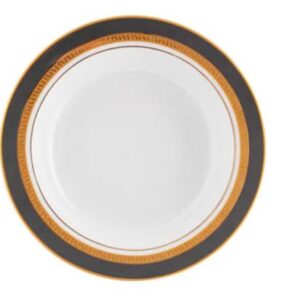 PRATO FUNDO 23CM TURMALINA CINZA SCHMIDT 2443