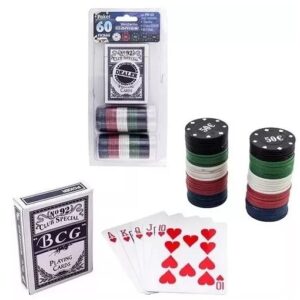 JOGO DE POKER 60 FICHAS WESTERN PK­60