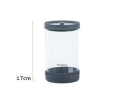 POTE DE VIDRO COM TAMPA EM SILICONE PUREZZA TRAMONTINA